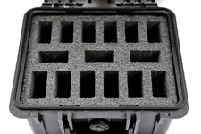 ArmourCase includes precut Pelican 1300 15 Overbuilt Knife Collectors case foam