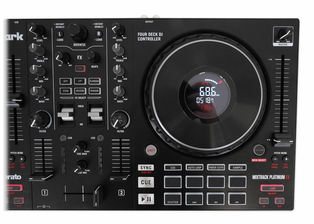 DJ機材 Mixtrack Platinum FX Amazon.com: Numark Mixtrack Platinum Serato Control, DJ