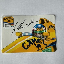 Vintage Schumacher Camel Benetton Formula 1 Racing Sticker