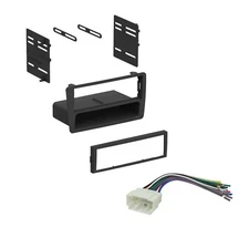 Car Radio Stereo Dash Installation Kit with Harness for 2001-2005 Honda Civic