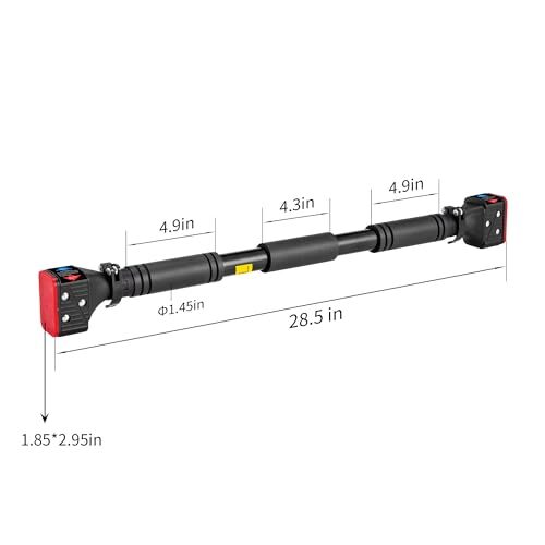 PullUp Bar For Door Frame Chin Up Bar Upper Body Workout Adjustable