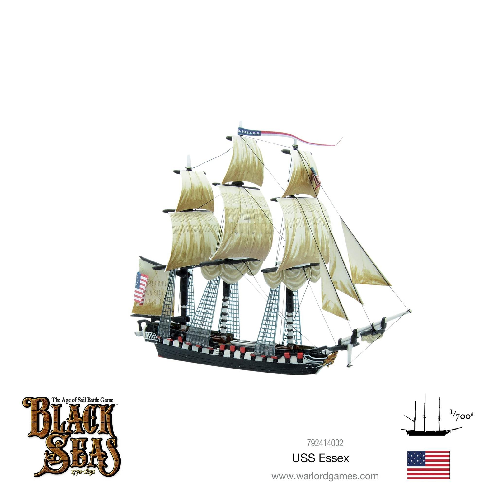 Black Seas - USS Essex - Warlord Games