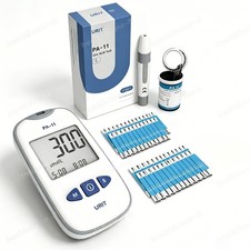URIT Uric Acid Test Kit with Meter & 25 Strips - Home Monitoring USA In Stock