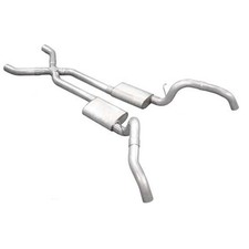 For 67-69 Camaro V8 2.5in Exhaust System Wx-pipe