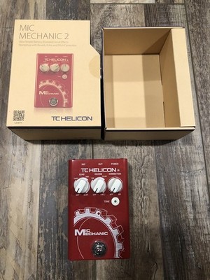 TC Helicon Mic Mechanic 2  Vocal Effects Stompbox