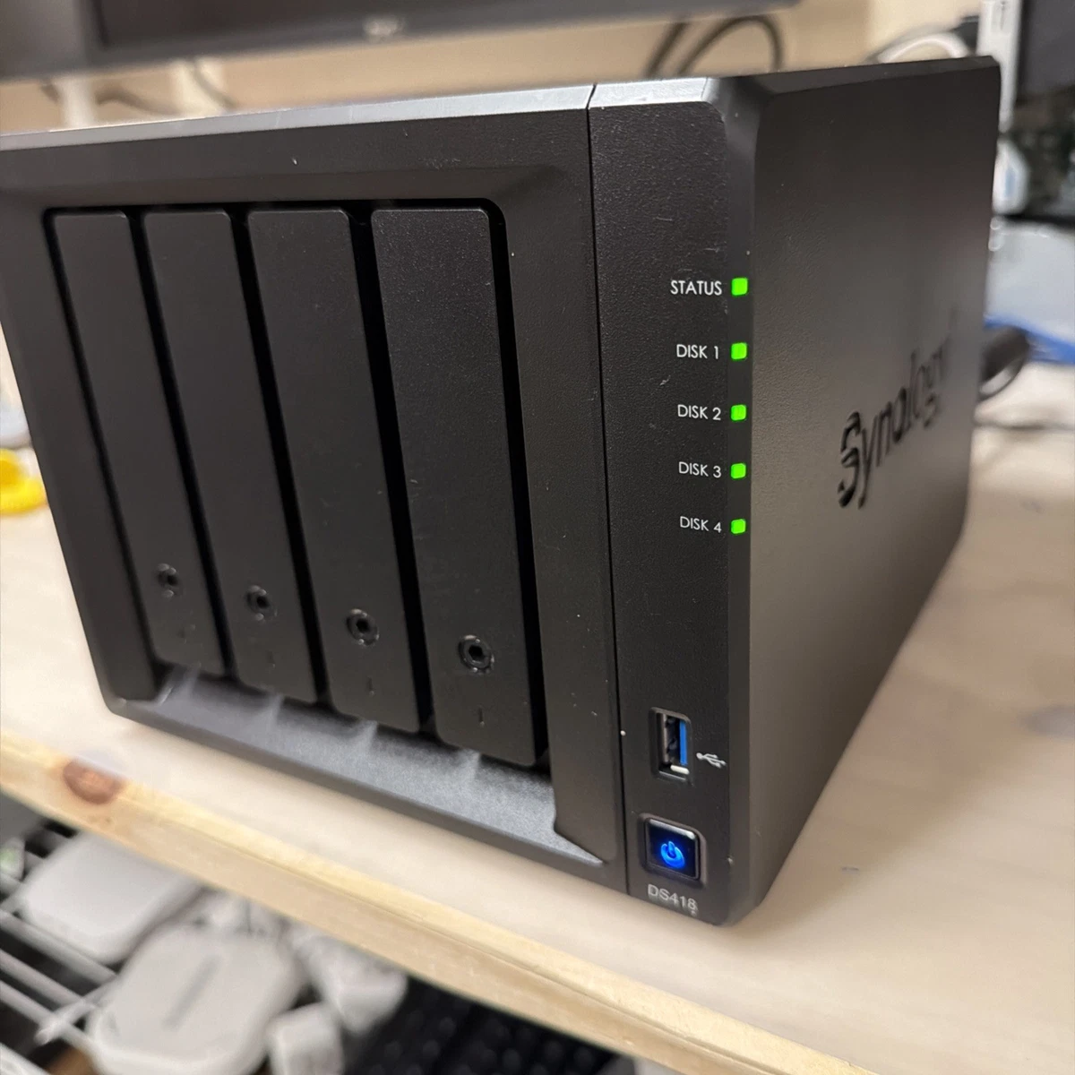 Synology 3 TB Storage Capacity Network Attached Storage for sale