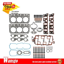 For 1997-05 Chevrolet Buick Oldsmobile Pontiac 3.8L Head Gasket Set Head Bolts