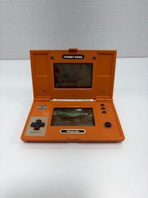 NINTENDO Donkey Kong Game & Watch (DK-52) 1982 Vintage Orange Japan Made Used