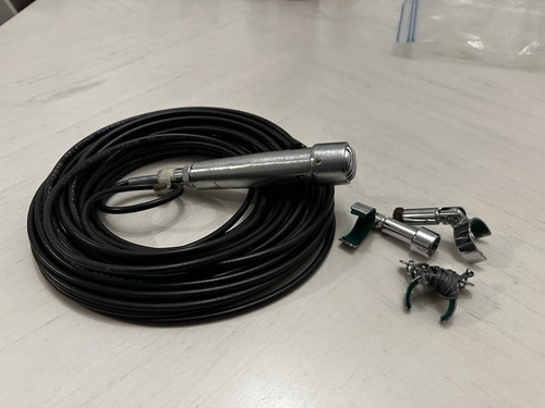 Monarch MC-24 Crystal Mikrofon Vintage mit Kabel