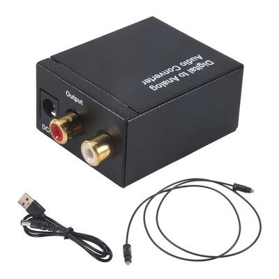 Digital Optisch Koaxial Toslink  zu Analog Audio Converter Adapter  SV C8R45962