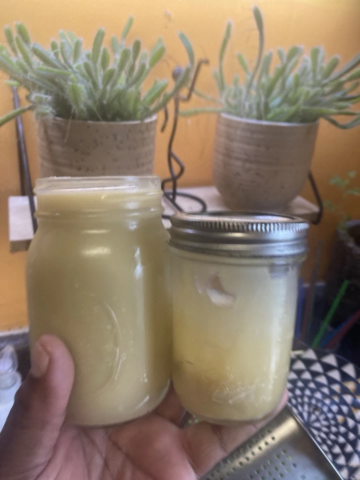 Zephakyyh’s 100% Orgánica Multiusos Unisex Crema Corporal 16 Oz Tarro de Albañil Foto 3 de 4