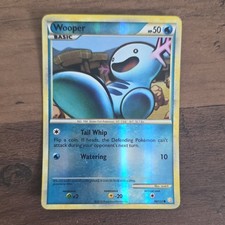 Pokemon TCG Wooper 88/123 HeartGold SoulSilver Reverse Holo Eng Common 50 HP on eBay