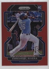 2022 Panini Prizm Red Prizm Emmanuel Rivera #82 1u6