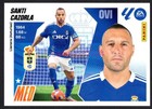 SANTI CAZORLA #14 REAL OVIEDO CHROME EAST LEAGUE 2025-26 PANINI 25/26