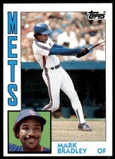 1984 Topps. Mark Bradley Rookie . New York Mets #316