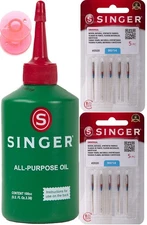 All Purpose Sewing Machine Oil, 3.38-Fluid Ounce, and 10 Counts of Sewing Machi