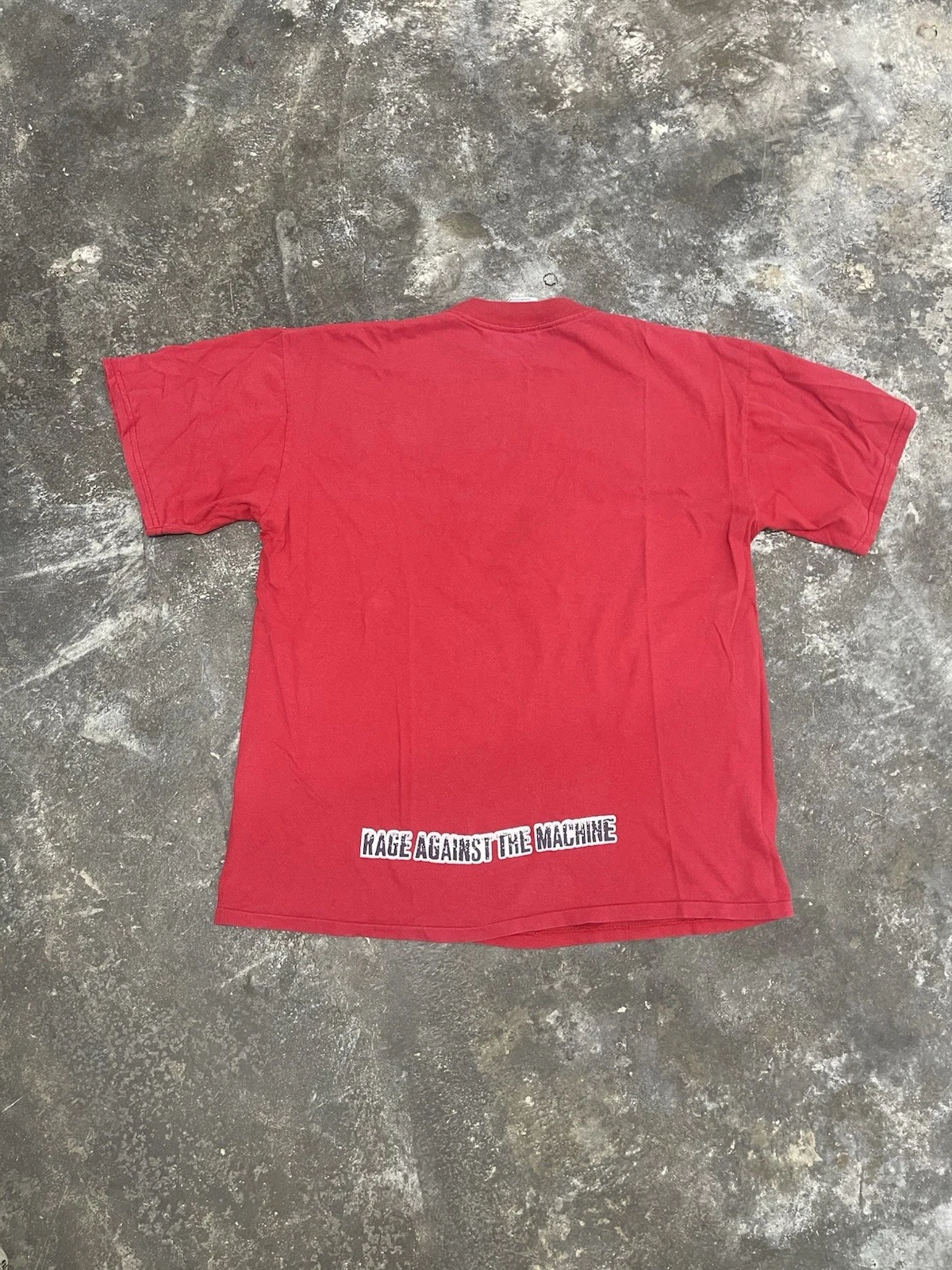 Vintage 90’s Rage Against The Machine Tshirt Evil Empire Single Stitch Tultex Si - product detail image 2