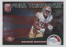2020 Panini Donruss Elite Full Throttle Green Raheem Mostert #3 4l3