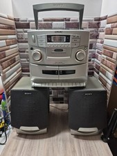 Sony CFD-ZW755 BoomBox CD/Radio/Cassette Tested  - EB-18465 -