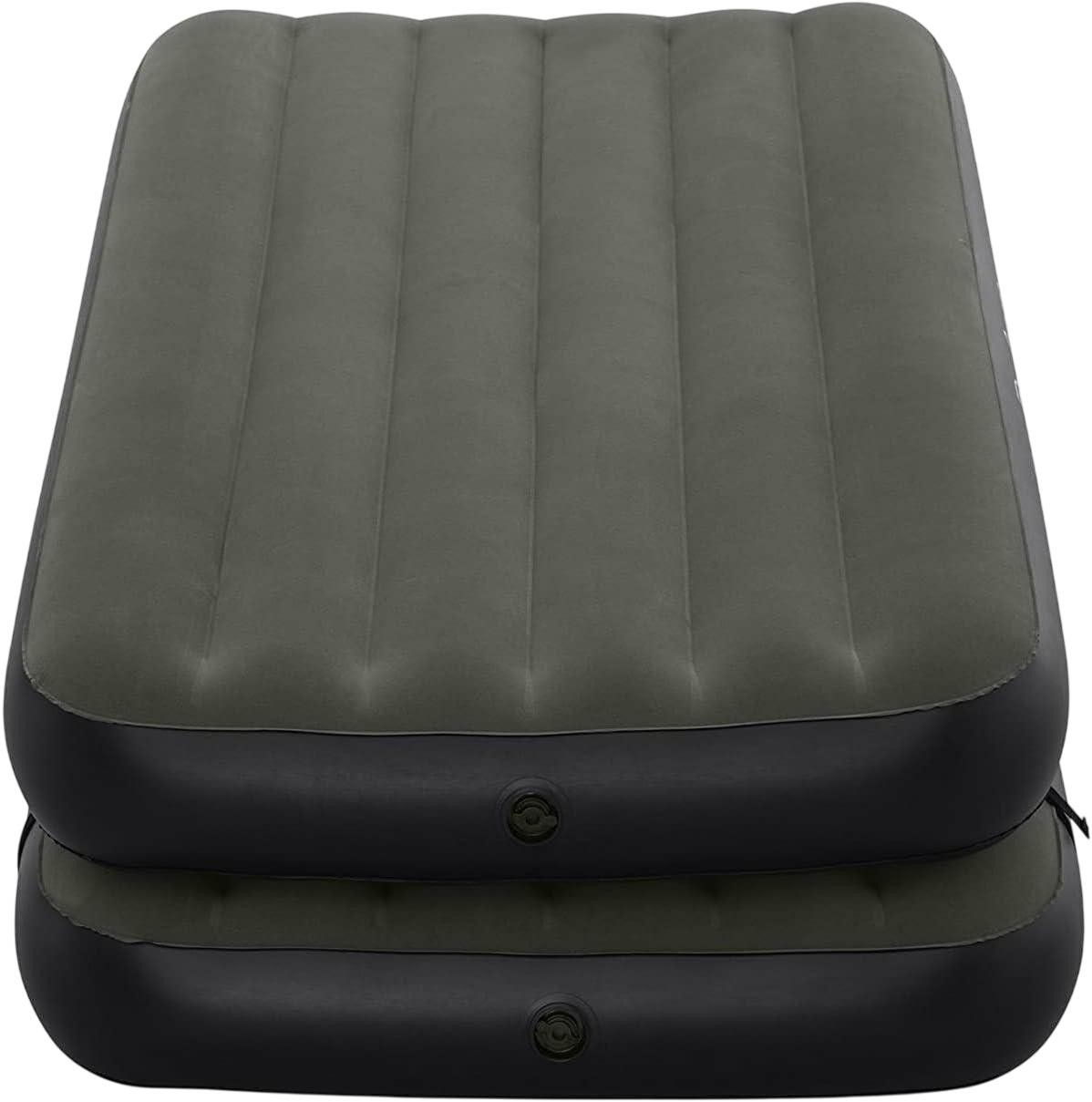 Colchón de aire doble BESTWAY 188 x 99 x 25 cm gris-negro