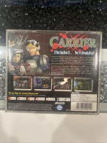 Carrier Sega Dreamcast Survival Horror CIB And Tested Rare