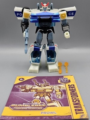 Transformers Cyberverse Bumblebee Adventures Deluxe Prowl Complete No BAF