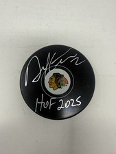 Duncan Keith HOF 25  Inscription SIGNED Blackhawks Hawks  Auto autographed BAS