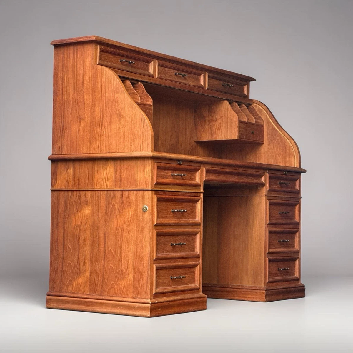 事務机・学習机 Vintage Roll top Desk 25+ Vintage Roll Top Desk In Antique Desks & Secretaries (1950-Now