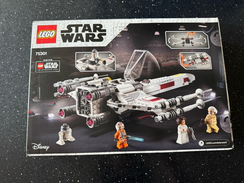 LEGO Star Wars 75301 Luke Skywalker's X-Wing Fighter Brand New Sealed Read Desc