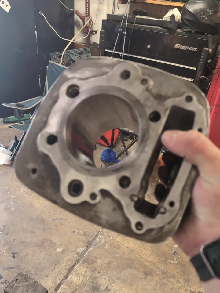 Jarra de cilindro Honda XL350 1975 Foto 4 de 4