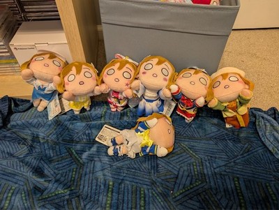 Huge Lot of 7 Hanamaru Nesoberi Plush Love Live Sunshine