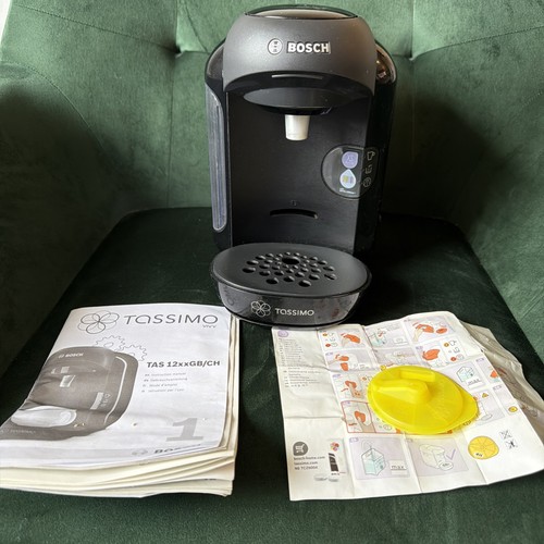 Bosch Tassimo CTPM07 Kaffeepadmaschine schwarz voll funktionsfähig