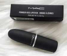 MAC COSMETICS POWDER KISS LIPSTICK 3 G / .1 OZ FULL SIZE NIB