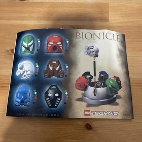 Lego Bionicle - 8536 - Kopaka - Complete 2001 Set  w/ Manual / Case / Poster