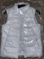 Image of Puma ESS padded vest in colour sliver mist