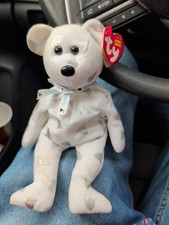 Ty Beanie Baby ❤️ CREAMY THE HERSHEY KISSES BEAR 8.5" Plush New MWMT's