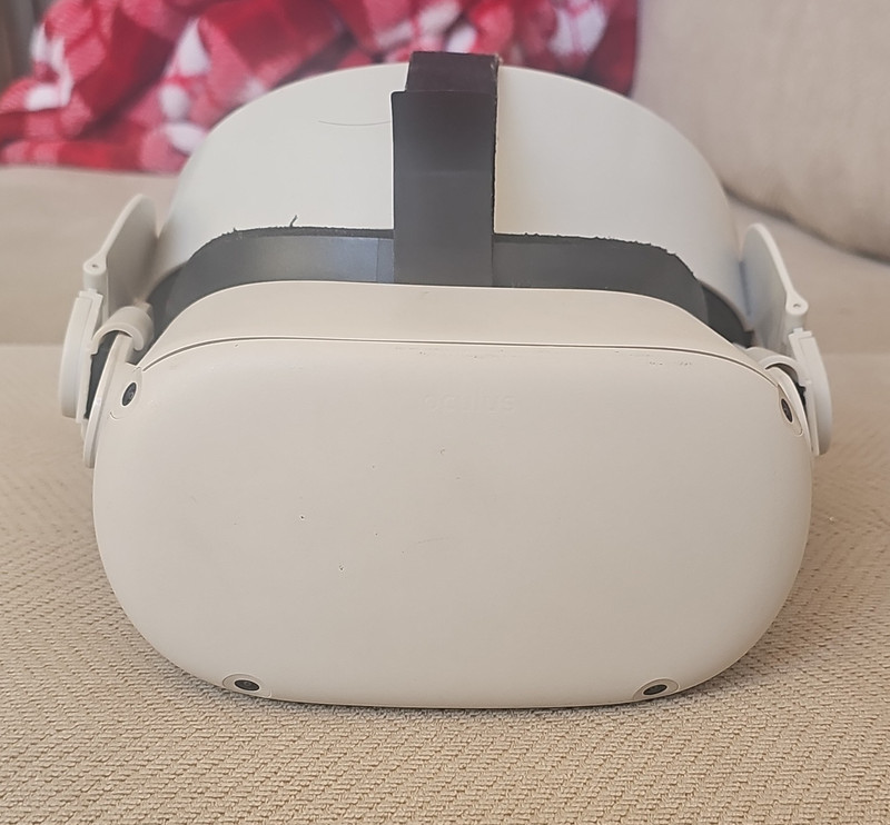 Meta Quest 2 Standalone VR Headset, White, with Touch Controllers