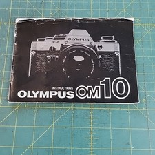 Olympus OM-10 Camera Instructions Manual Booklet - VINTAGE