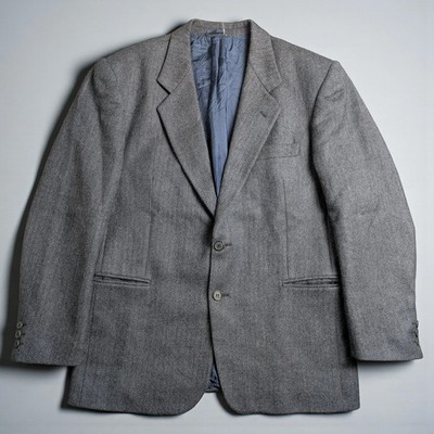 Vintage Rinaldo Giuliani Tailored Wool Blazer Made in Italy Classic Size L / XL