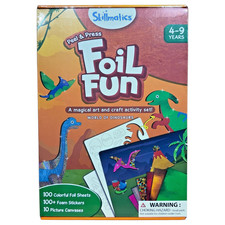 Skillmatics Peel & Press Foil Fun World of Dinosaurs Ages 4-9 Crafts BRAND NEW