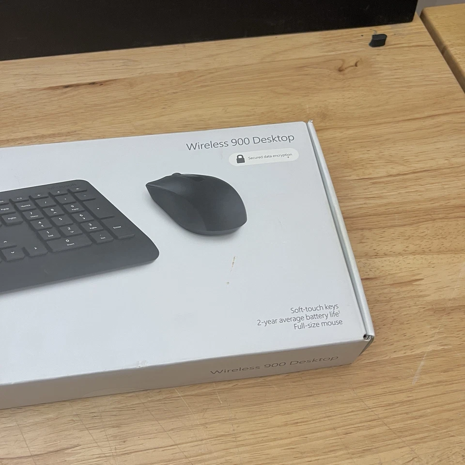 Microsoft - Wireless Desktop 900 Keyboard Mouse Combo - Model: PT3-00001 - Image 4 of 4