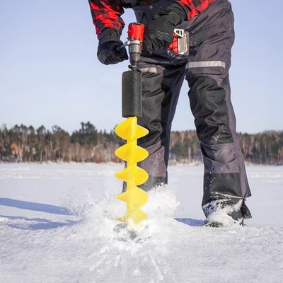Auger Nylon Ice Fishing Auger Ice Fishing Auger Drill Bit with PE Blade Cover