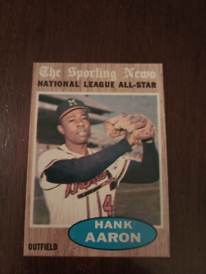 1962 Topps #394 Hank Aaron AS (NM-MT)