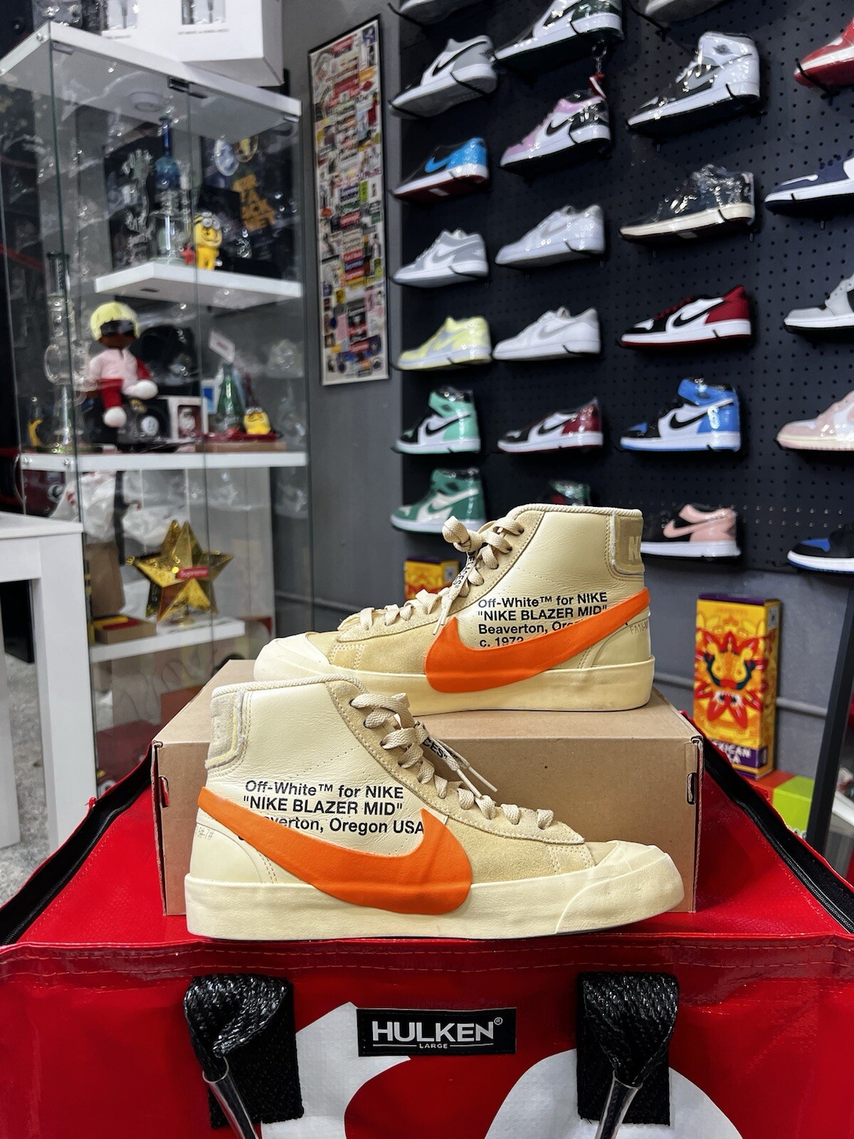OFF WHITE X NIKE Taglia 7 Nike Off White x Blazer Mid All Hallows Eve
