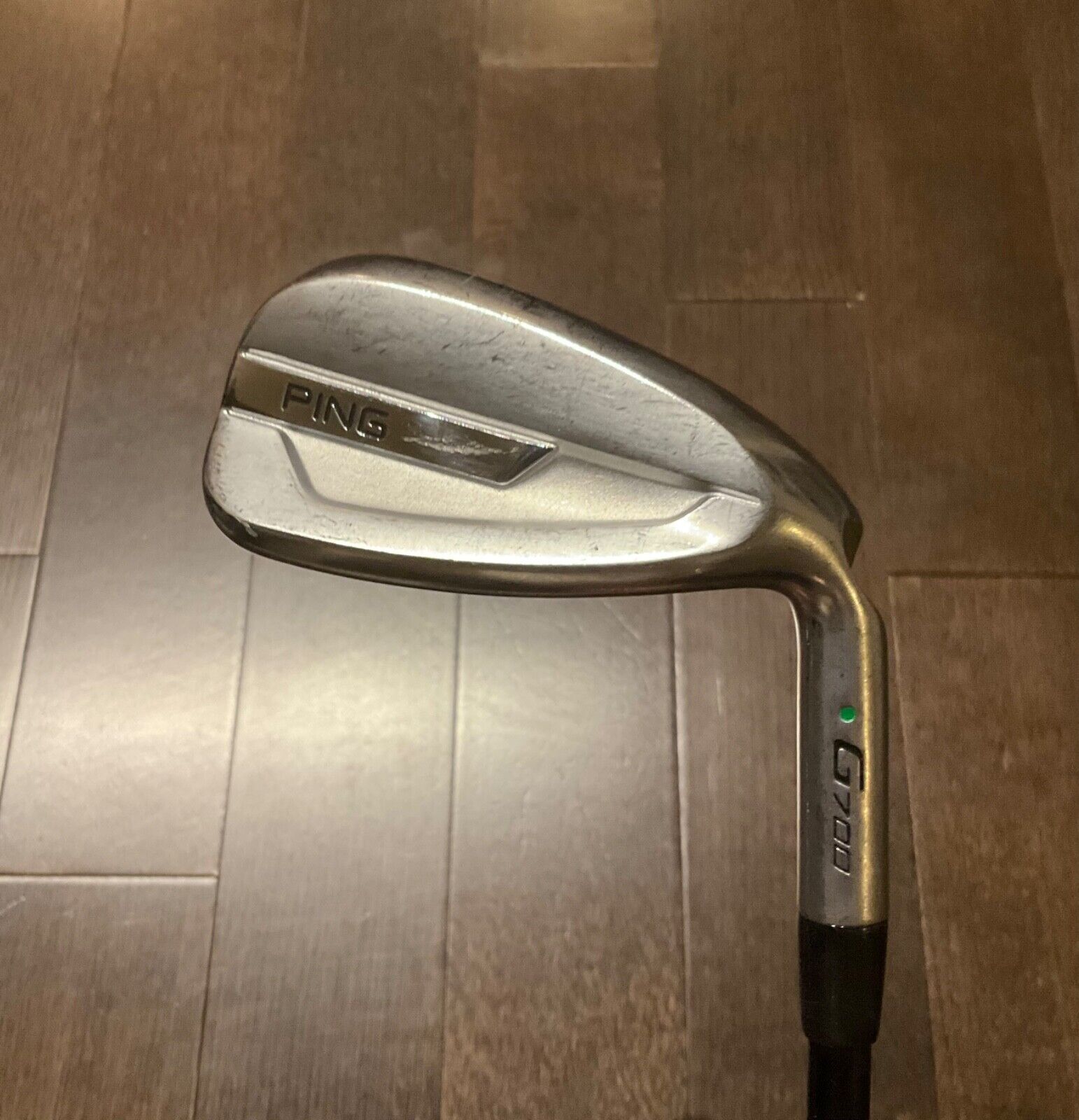 PING G700 9 Iron Green Dot KBS 60 Regular Graphite Right Handed Golf Club 38“