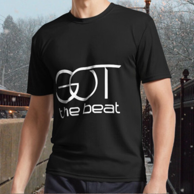 New GOT The Beat KPop HD Logo Active Logo Men's T-shirt funny size S to 5XL