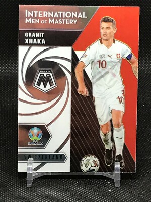 2020-21 Momentum Euro International Men of Mastery #21 GRANIT XHAKA Switzerland 
