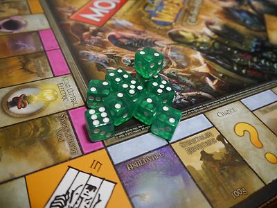 Set Di Dadi Poliedrici Da 7 Pezzi Set Di Dadi Da Gioco Neri - Foto 8