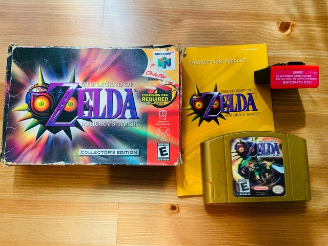 Zelda Majora's Mask N64 Expansion Pak