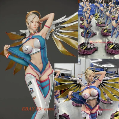 MKE Studio Blizzard Overwatch Game DVA D.Va COS Statue Figure LED IN STOCK - Image 1 of 4